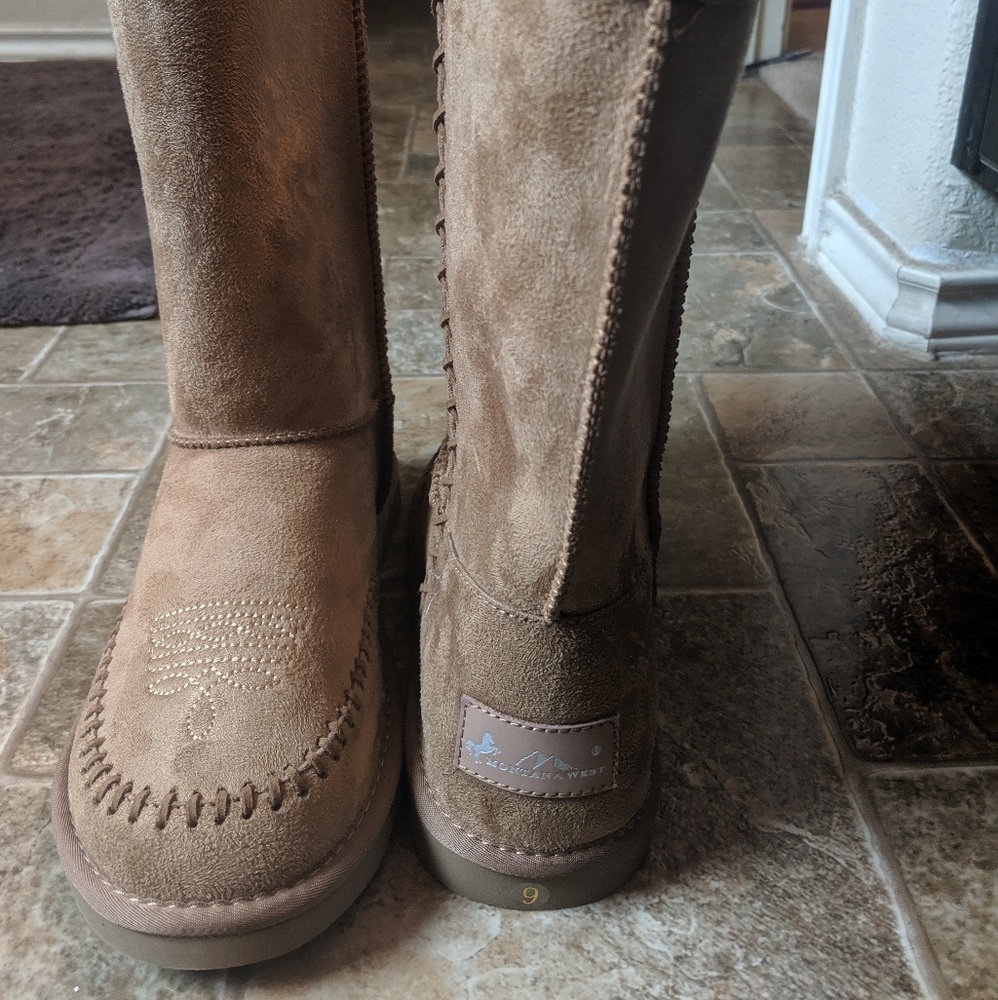 Montana West Fur Boots